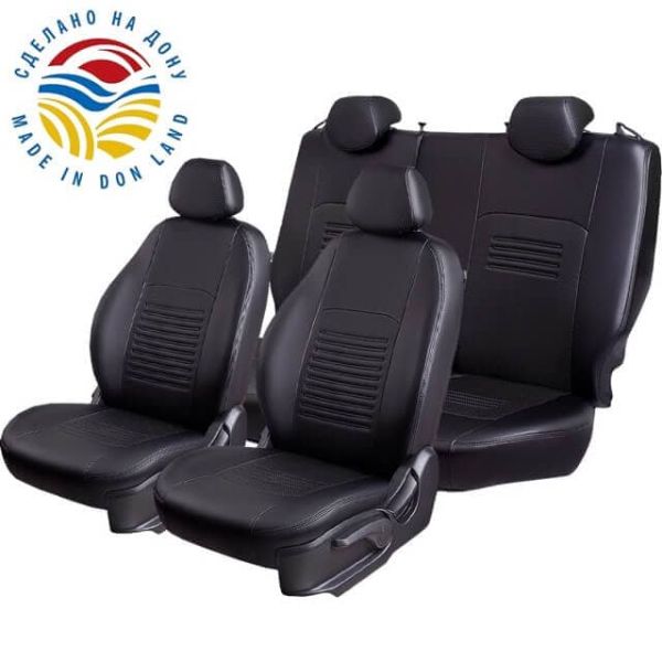 Чехлы Экокожа Турин Классик на Hyundai Matrix (2001-2010) Чехлы Экокожа Турин Классик на Hyundai Matrix (2001-2010)