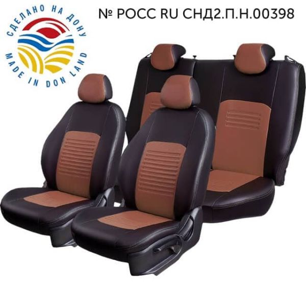 Чехлы Экокожа Турин Классик на Hyundai Matrix (2001-2010) Чехлы Экокожа Турин Классик на Hyundai Matrix (2001-2010)